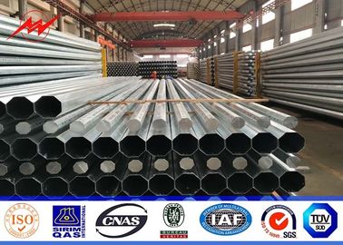 35ft Single Circuit Angle Type Steel Tubular Pole 2.75mm Thickness supplier