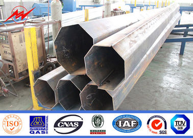 60ft 70ft 75ft 1200kg Galvanised Steel Posts For Transmission Power Line supplier