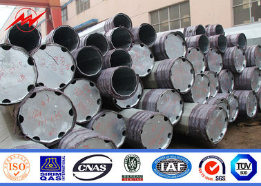 Taper Steel Utility Poles Tubular Steel Pole For 220kv Transmission Line supplier