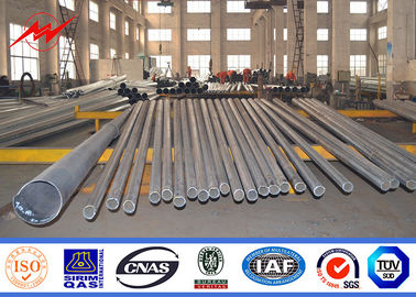 Taper Steel Utility Poles Tubular Steel Pole For 220kv Transmission Line supplier