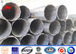 132KV 18m Bitumen Steel Utility Pole for Africa Power Distribution supplier