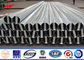 Q345 Galvanized 15M Electrical Power Pole For Power Transmission 1 - 36mm supplier