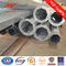 Hot Dip Electrical Galvanizing Steel Pole With Wind Pressure Resistance Up To 160Km/H supplier