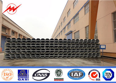 Electrical Galvanized Steel power line pole With Transmission Line Accessories supplier