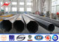Lattice Welded Steel Tubular Pole With Conductors 15m Q345 Hot Dip Galvanized Tubular supplier