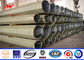12 Sides 2.5KN Load 15m Galvanised Steel Poles Burial Type Galvanization Standard supplier
