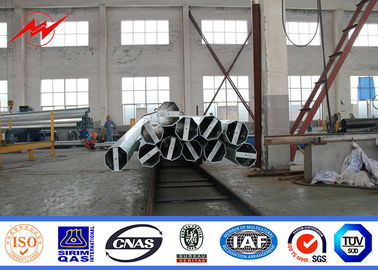 12m Electrical Steel Utility Pole For 132kv Transmission Power Line supplier