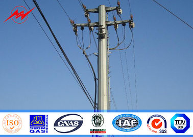 1.2 Safety Factor Distribution Galvanised Steel Poles with 30 Years Life Time supplier