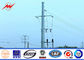 Gr 65 Material 11.8m - 1430dan Galvanized Steel Pole Electric Poles Octogonal Shaped supplier