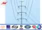 15m 450daN Bitumen Diameter 100mm-300mm Electric Galvanized Steel Pole supplier