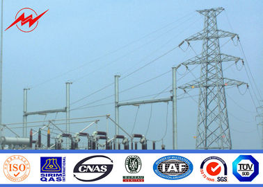 BV Certification 20M Galvanized Steel Pole Steel Power Poles For Power Transmission supplier