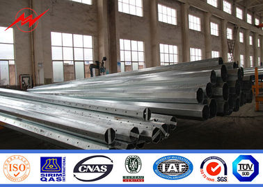 70-120FT Electric Steel Power Transmission Pole 1200kg Metal Power Pole supplier