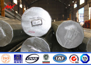 18m 20m 25m Galvanized Power Transmission Poles For 110 Kv Cables Power Coating supplier