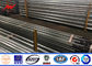 10kv Galvanized Transmission Line Poles 30mm Metal Steel Utility Power Poles supplier