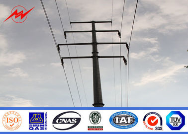 Distribution Terminal Pole Electric Power Pole AWSD Welding For Power Transmission supplier