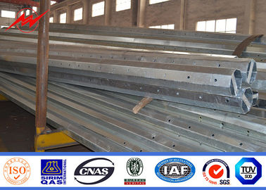 Astm A123 Galvanized Pipe 8-20m Steel Tubular Electric Pole supplier