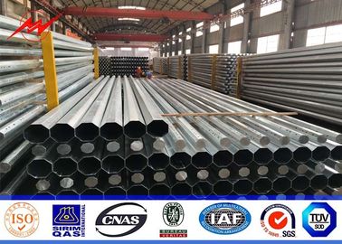 ISO  BV Electrical Steel Power Pole 3mm Thickness With Bitumen Surface supplier