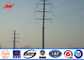 95FT NGCP Philippines Hot Dip Galvanization Steel Power Poles AWS D 1.1 supplier