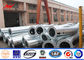11m Powder Coating Single Arm Galvanized Octagonal Pole Waterproof Hot Rolled Steel supplier