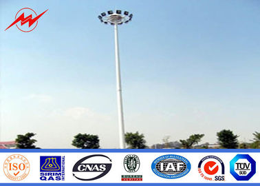 30m outdoor galvanized high mast light pole for football stadium supplier