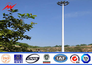 30m outdoor galvanized high mast light pole for football stadium supplier