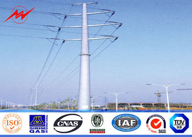 135kv Electricity Self Supporting Distribution Power Transmission Poles AWS D1.1 supplier