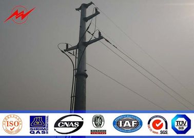 132KV Metal Transmission Line Electrical Power Poles 50 years warrenty supplier