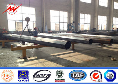 15m 1500Dan Galvanized Steel Tubular Pole With Electrical Power Accessories supplier