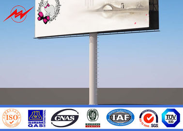 Galvanized Polyester Or Powder Coated Traffic Signal Light Pole Q235 supplier