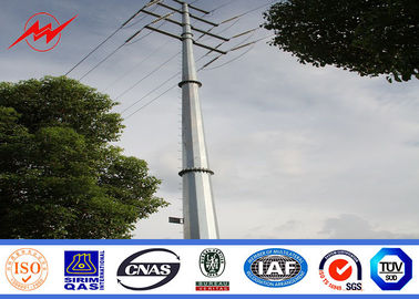 Double Circuit Electrical Steel Tubular Pole For Electricity Distribution supplier