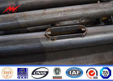 Q235 Q345 Galvanized Steel Street Lighting Pole 4m , 5m , 6m,  8m , 10m , 12m Height supplier