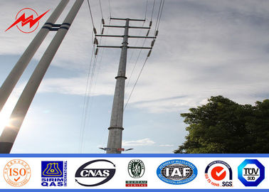 34m 320 kv NGCP Hot Dip Galvanizing Steel Electrical Utility Poles For Bidder supplier