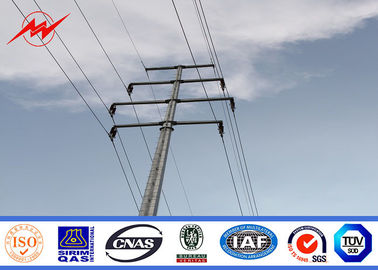 Tapered Conical Electrical Power Pole For Distribution Line Project supplier