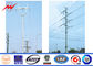 75ft 4mm Q235 Hdg Electric Power Pole Polygonal Double Cross Arm Iso Certification supplier