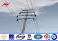 10m 12m Transmission Line 133kv Electrical Power Pole For Steel Pole Tower supplier