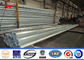 65ft 2 Sections Hot Dip Galvanized Electrical Power Pole With Arms supplier