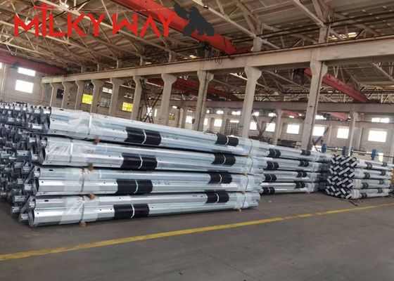 Hot Rolled Coil Steel Utility Poles Q460 ASTM573 GR65 GR50 SS400 SS490 To ST52 For Electricity Distribution supplier