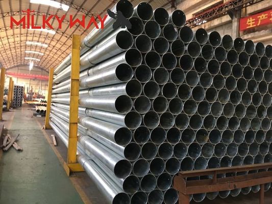 Hot Rolled Coil Steel Utility Poles Q460 ASTM573 GR65 GR50 SS400 SS490 To ST52 For Electricity Distribution supplier