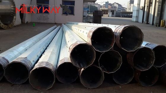 Hot Rolled Coil Steel Utility Poles Q460 ASTM573 GR65 GR50 SS400 SS490 To ST52 For Electricity Distribution supplier