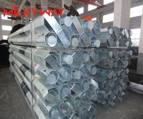 9m-13m Steel Tubular Pole With Hot Dip Galvanization supplier