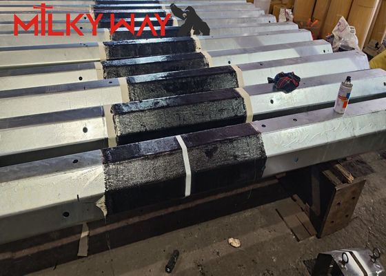 80FT 3sections 1200kg/1680kg/2000kg Philippines NGCP Standard Electric Steel Poles Column supplier