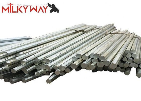8M Steel Tubular Pole for 69kv Power Distribution Transmission Line with 3mm Thickness Meets Technical and Safety Standards supplier