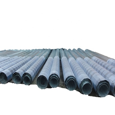 NEA Standard 11M Galvanized Steel Pole with 15 Years Warranty and Gr.65 Material supplier