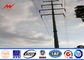 Octagonal Steel Electric Utility Pole For 132kv Electrical Distribution Line supplier