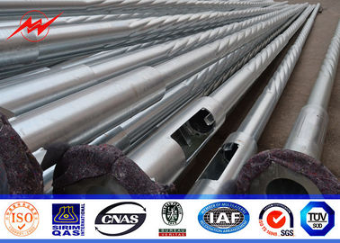 Low - Voltage 11.9m Power Transmission Poles For 69 Kv Transmission Line Project supplier