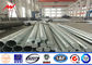 Metal Taper Joints Shape 13m 1000Dan Steel Power Pole supplier