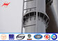 Octagonal 60ft 65ft 75ft Tranmission Line Monopole Tower 132kv supplier