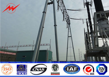 Electric Steel Angle Shape Tubular Towers Power Transmission Substation Power Pole supplier