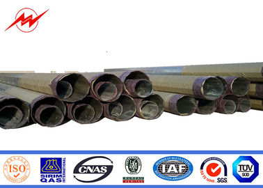 Hot Dip Galvanized 450daN 13m Conical Electrical Power Steel Utility Pole supplier