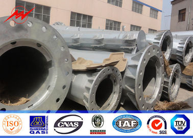 46M Grade 355 132kv Transmission Monopole Electric Tower supplier